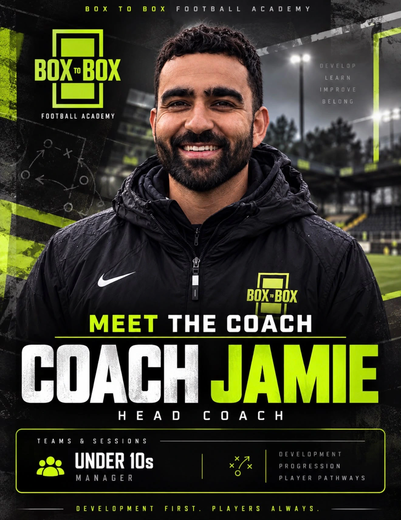 Coach Jamie – Head Coach, Under 10s Manager